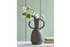 Mor Furniture Aadeen Small Vase In Distressed Brown