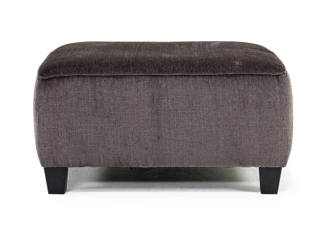 Mor Furniture Abinger Ottoman In Smoke