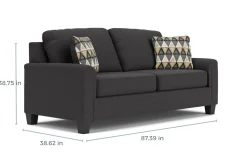Mor Furniture Abinger Sofa In Smoke