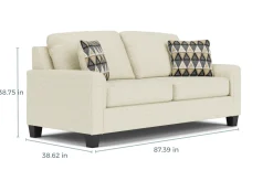 Mor Furniture Abinger Sofa In Smoke