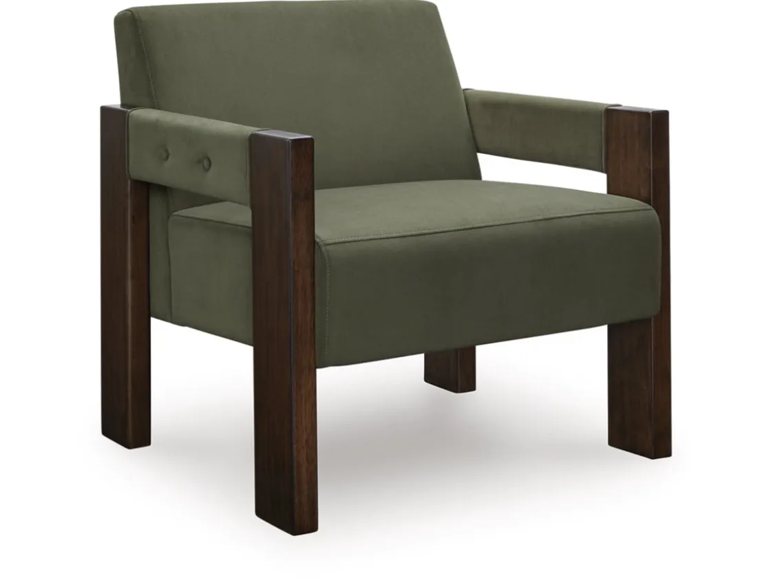 Mor Furniture Adlanlock Accent Chair In Olive