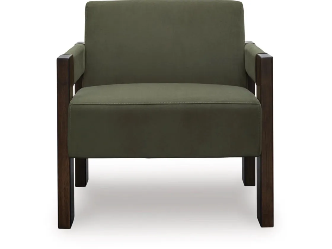 Mor Furniture Adlanlock Accent Chair In Olive