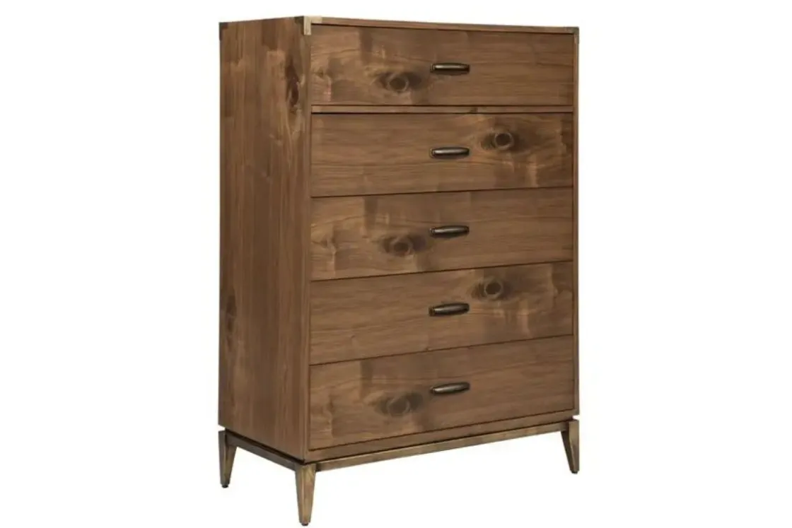 Mor Furniture Adler Chest In Natural Walnut