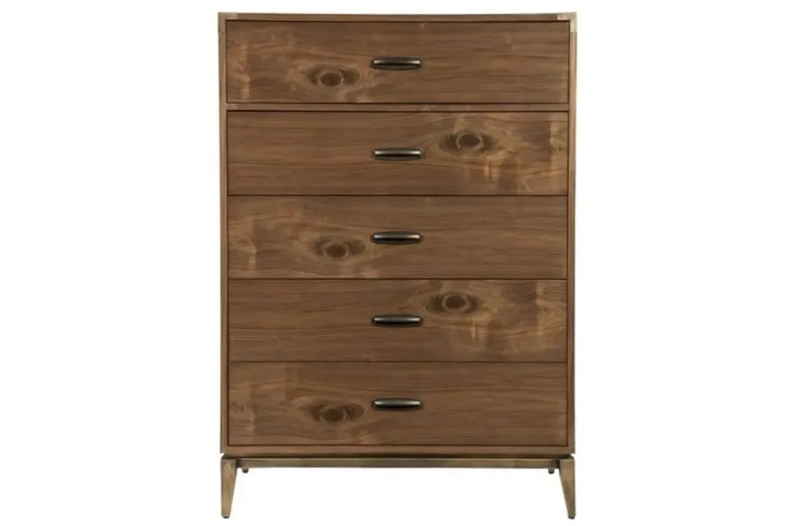 Mor Furniture Adler Chest In Natural Walnut