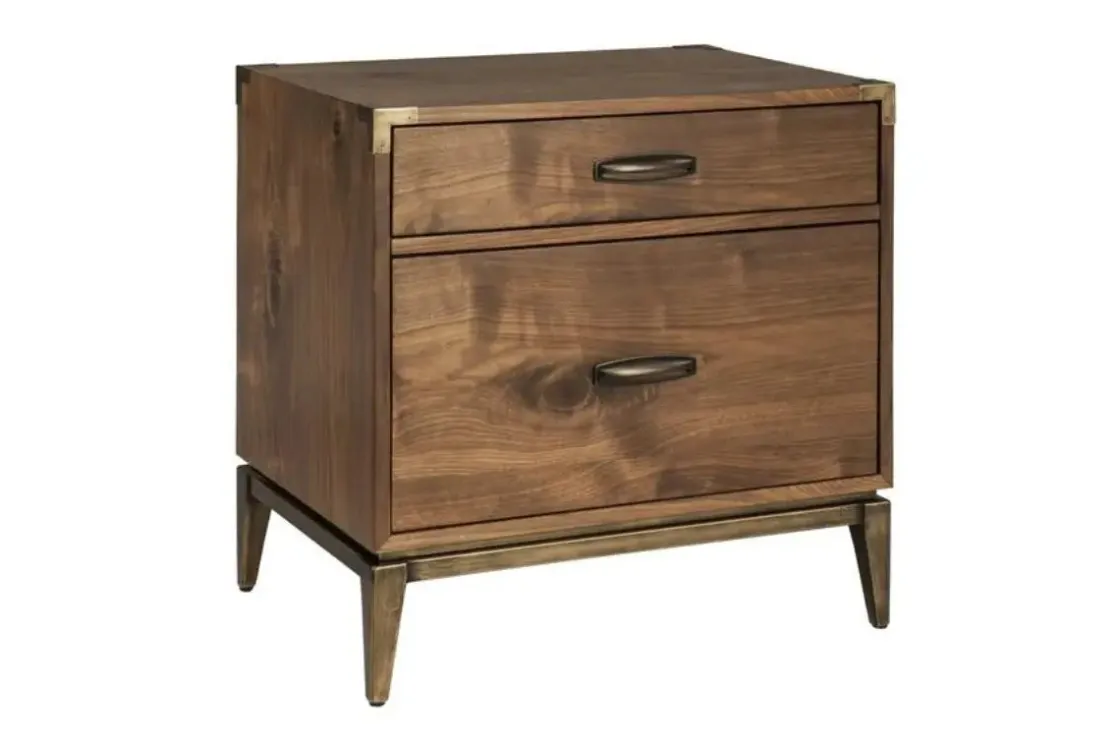 Mor Furniture Adler Nightstand In Natural Walnut