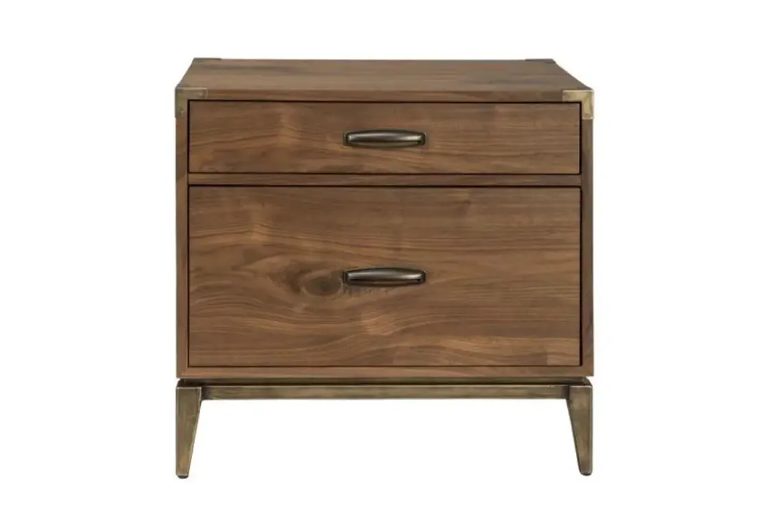 Mor Furniture Adler Nightstand In Natural Walnut
