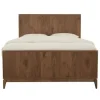 Mor Furniture Adler Panel Bed In Natural Walnut, Full