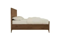 Mor Furniture Adler Panel Bed In Natural Walnut, Full