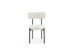Mor Furniture Aere Dining Table & 4 Chairs In Natural Ash/Ivory
