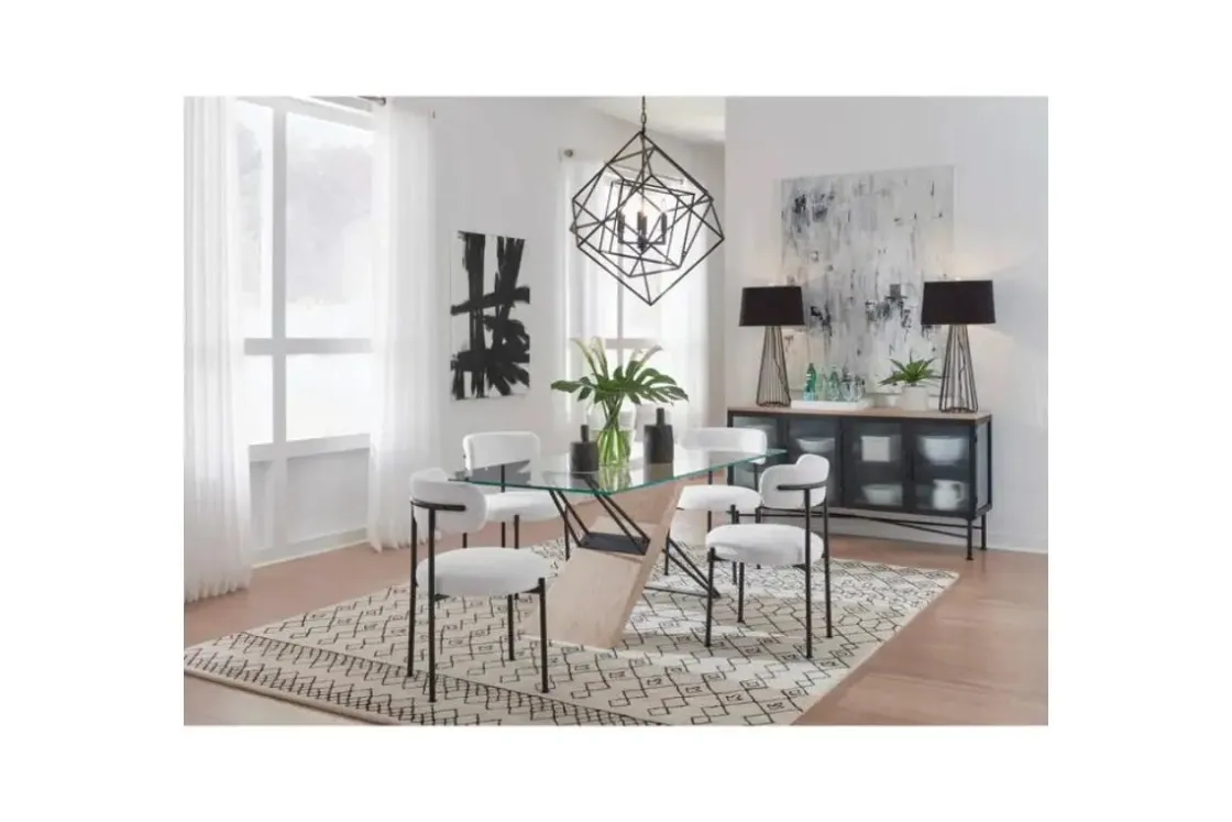 Mor Furniture Aere Side Chair In Ivory, Set Of 2