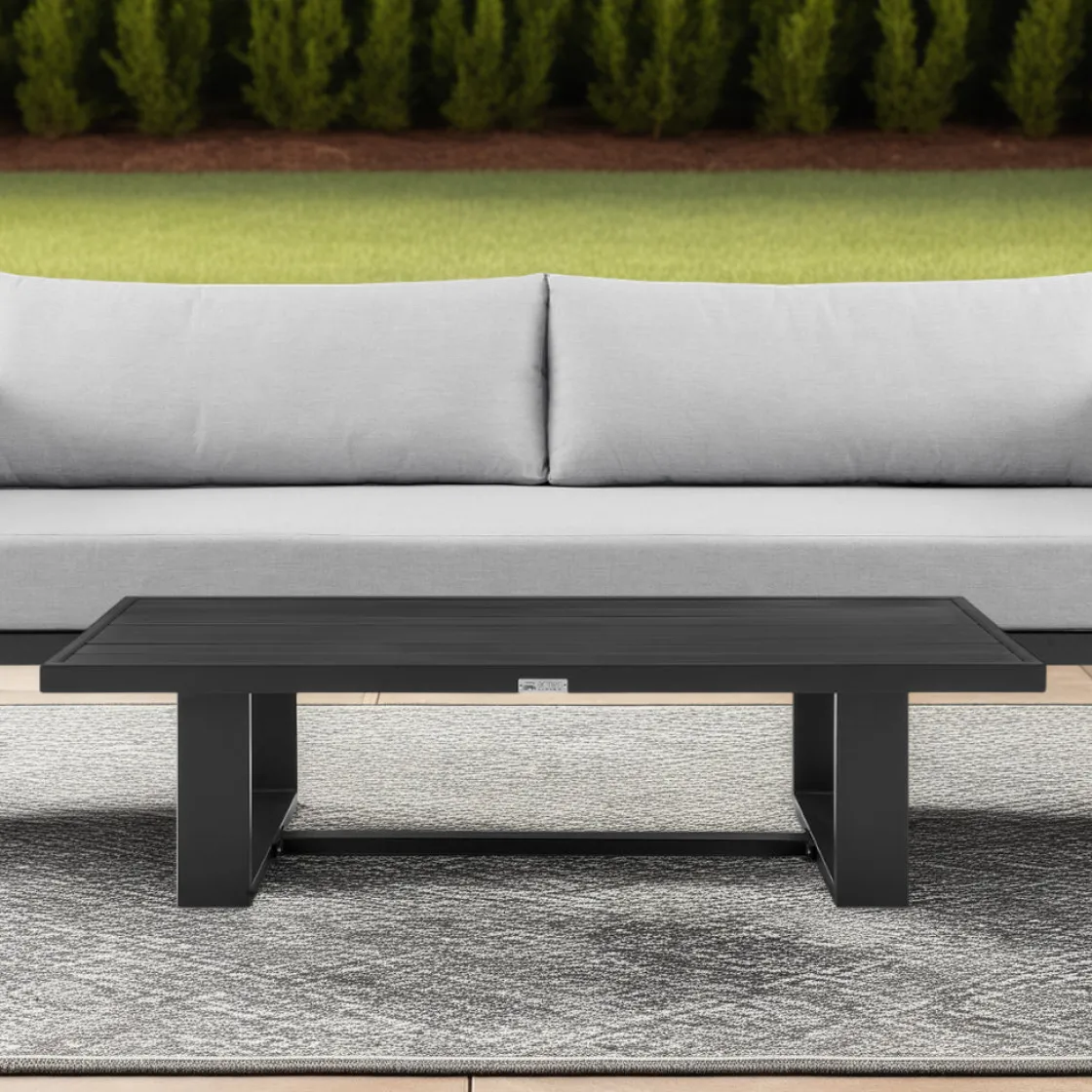 Mor Furniture Alegria Outdoor Coffee Table In Black