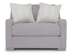 Mor Furniture Alice Chair In Bellevue Platinum, Down