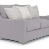 Mor Furniture Alice Loveseat In Bellevue Platinum