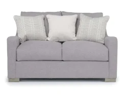 Mor Furniture Alice Loveseat In Bellevue Platinum