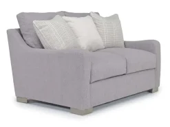 Mor Furniture Alice Loveseat In Bellevue Platinum