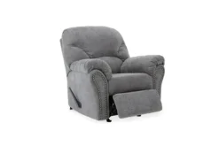 Mor Furniture Allmaxx Gliding Recliner In Pewter