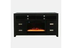 Mor Furniture Altamonte Fireplace Console In Black