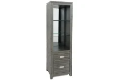 Mor Furniture Altamonte Media Pier In Gray, 22 Inch