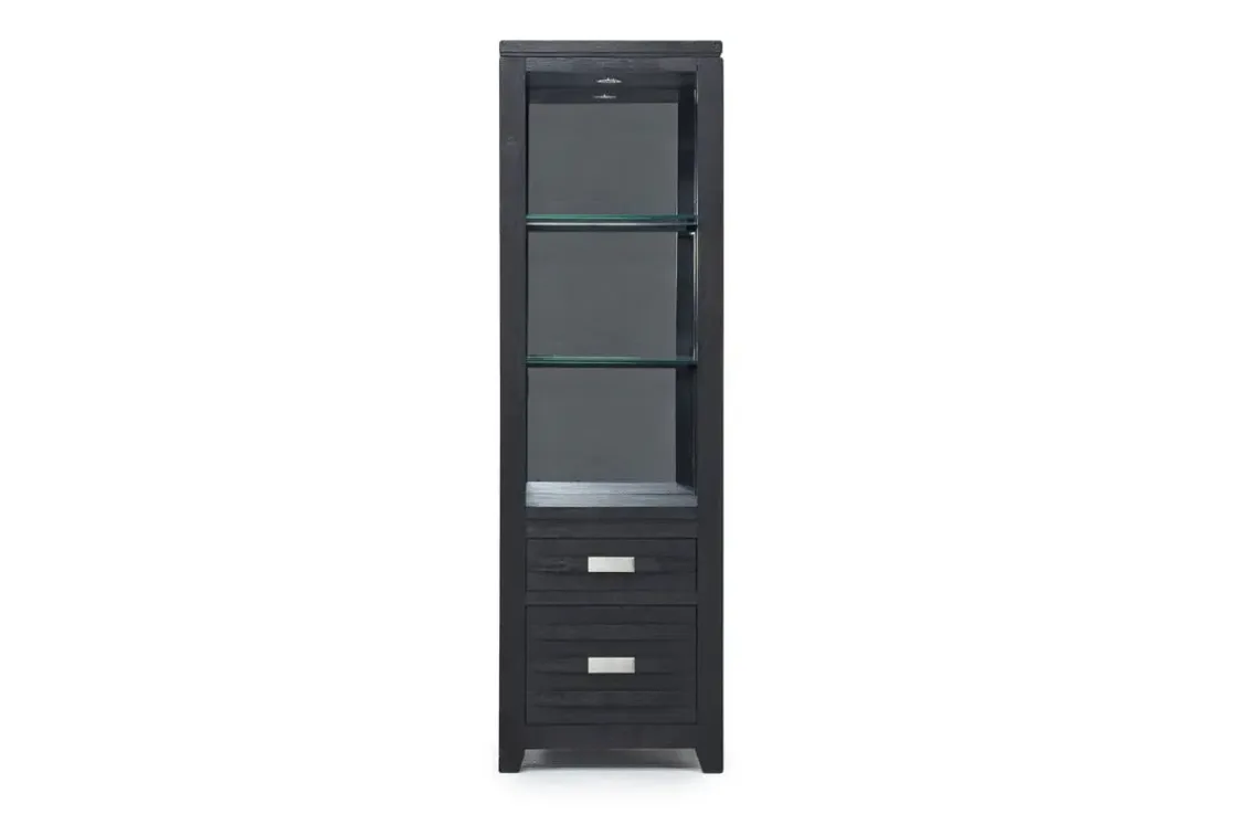Mor Furniture Altamonte Media Pier In Gray, 22 Inch