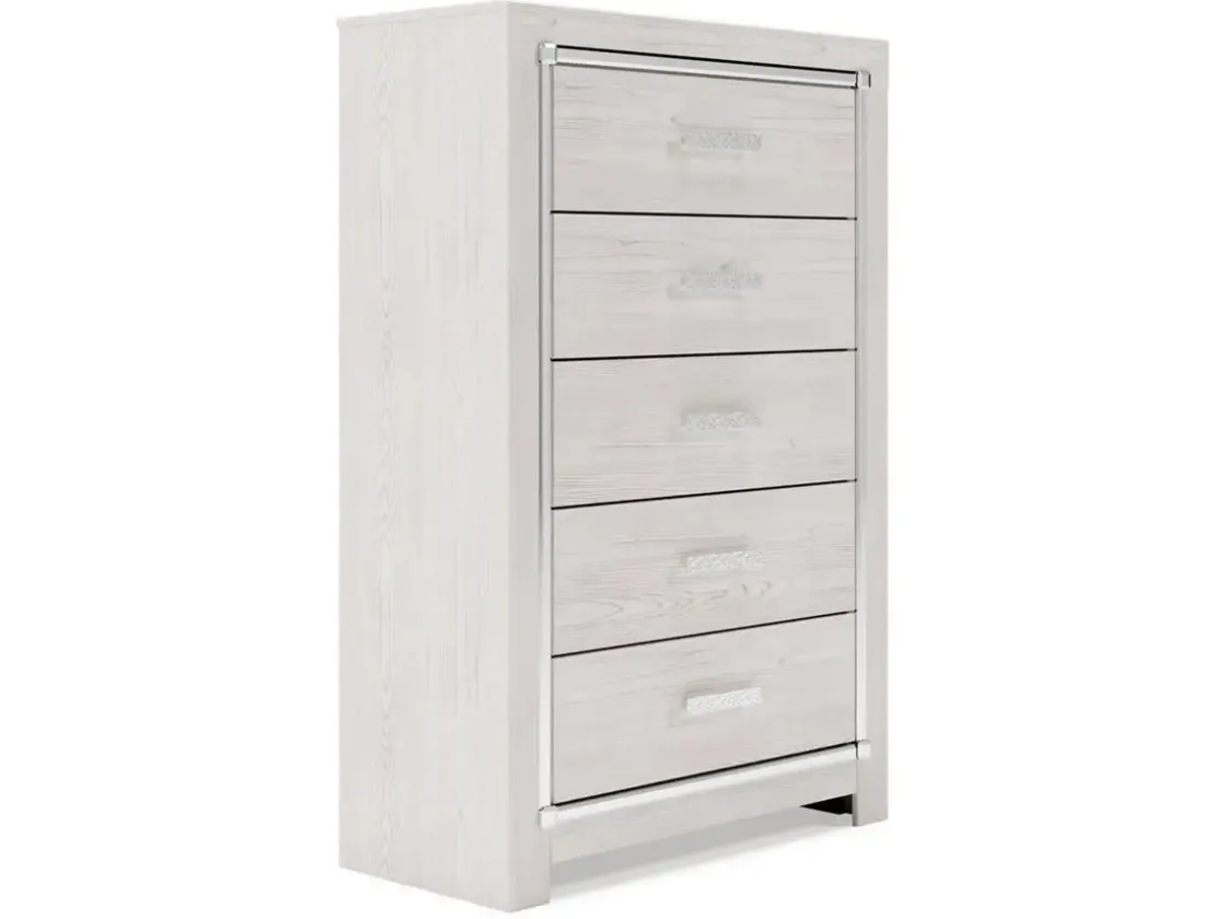 Mor Furniture Altyra Chest In White