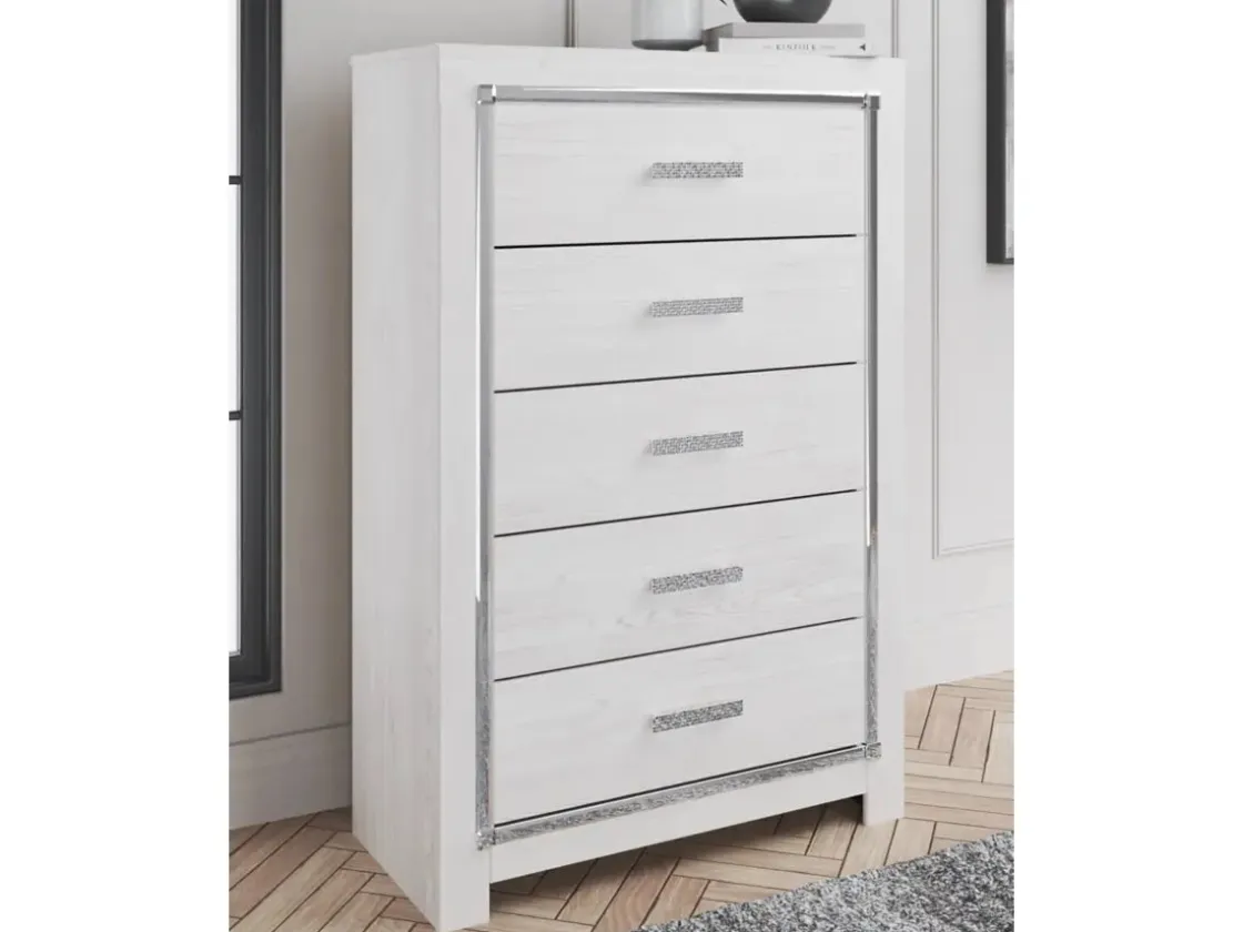 Mor Furniture Altyra Chest In White