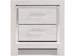 Mor Furniture Altyra Nightstand In White