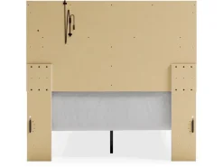 Mor Furniture Altyra Panel Bed In Pearl White, Twin