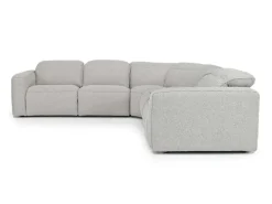 Mor Furniture Amara 6 Piece 2 Power Sectional In Tasmin Granite