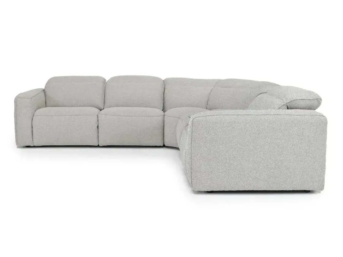 Mor Furniture Amara 6 Piece 2 Power Sectional In Tasmin Granite