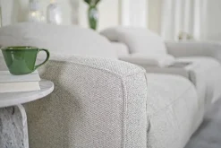 Mor Furniture Amara 2 Power Console Loveseat In Tasmin Granite
