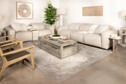 Mor Furniture Amara 2 Power Console Loveseat In Tasmin Granite