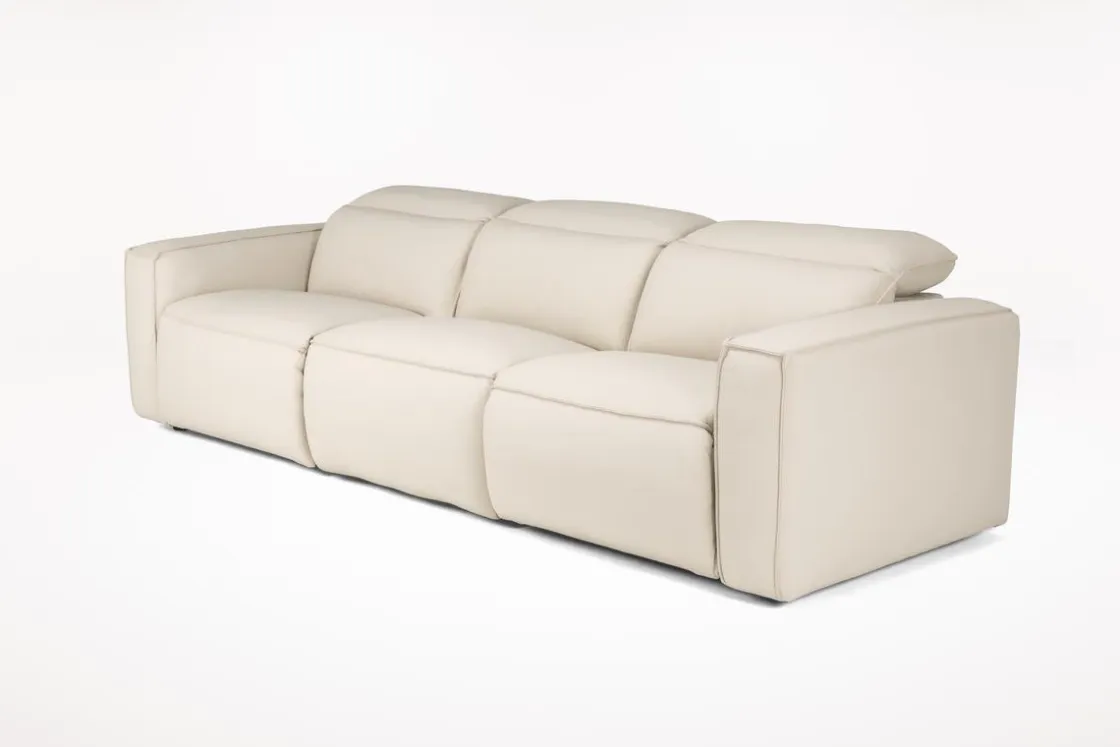 Mor Furniture Amara 2 Power Sofa In Tasmin Granite