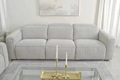 Mor Furniture Amara 2 Power Sofa In Tasmin Granite