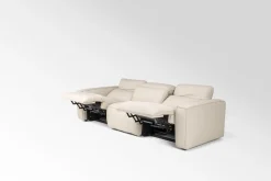 Mor Furniture Amara 2 Power Sofa In Tasmin Granite