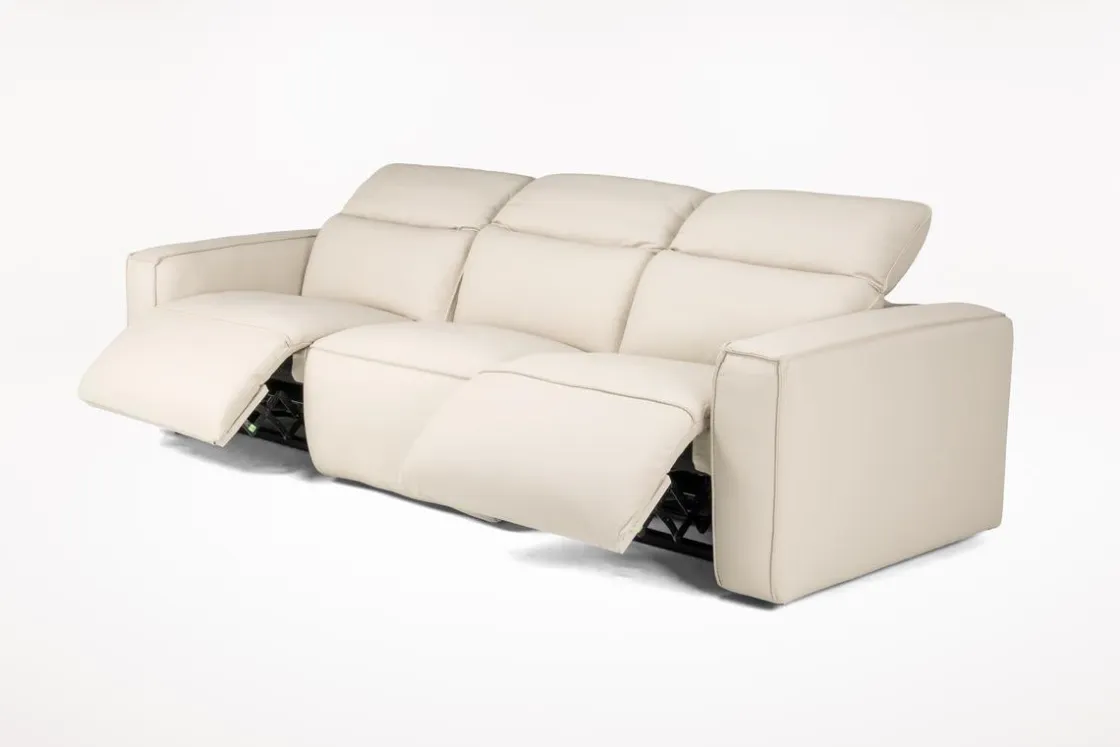 Mor Furniture Amara 2 Power Sofa In Tasmin Granite