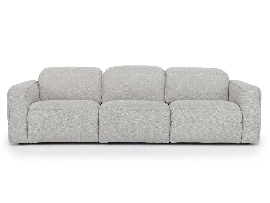 Mor Furniture Amara 2 Power Sofa In Tasmin Granite