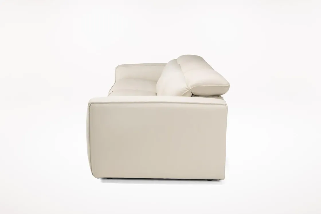 Mor Furniture Amara 2 Power Sofa In Tasmin Granite