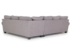 Mor Furniture Amelia Crypton Performance Sofa Chaise Sectional In , Left Facing