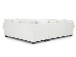Mor Furniture Amelia Crypton Performance Sofa Chaise Sectional In , Left Facing