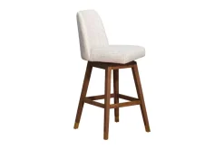 Mor Furniture Amelia Swivel Bar Height Stool In Beige