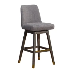 Mor Furniture Amelia Swivel Barstool In Mocha