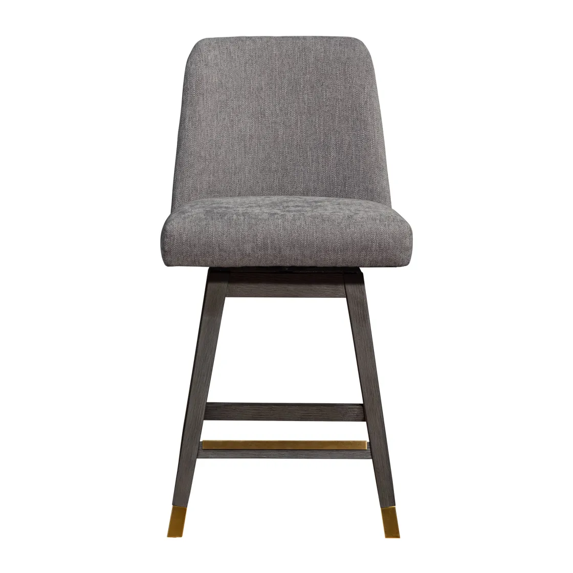 Mor Furniture Amelia Swivel Counter Height Stool In Mocha