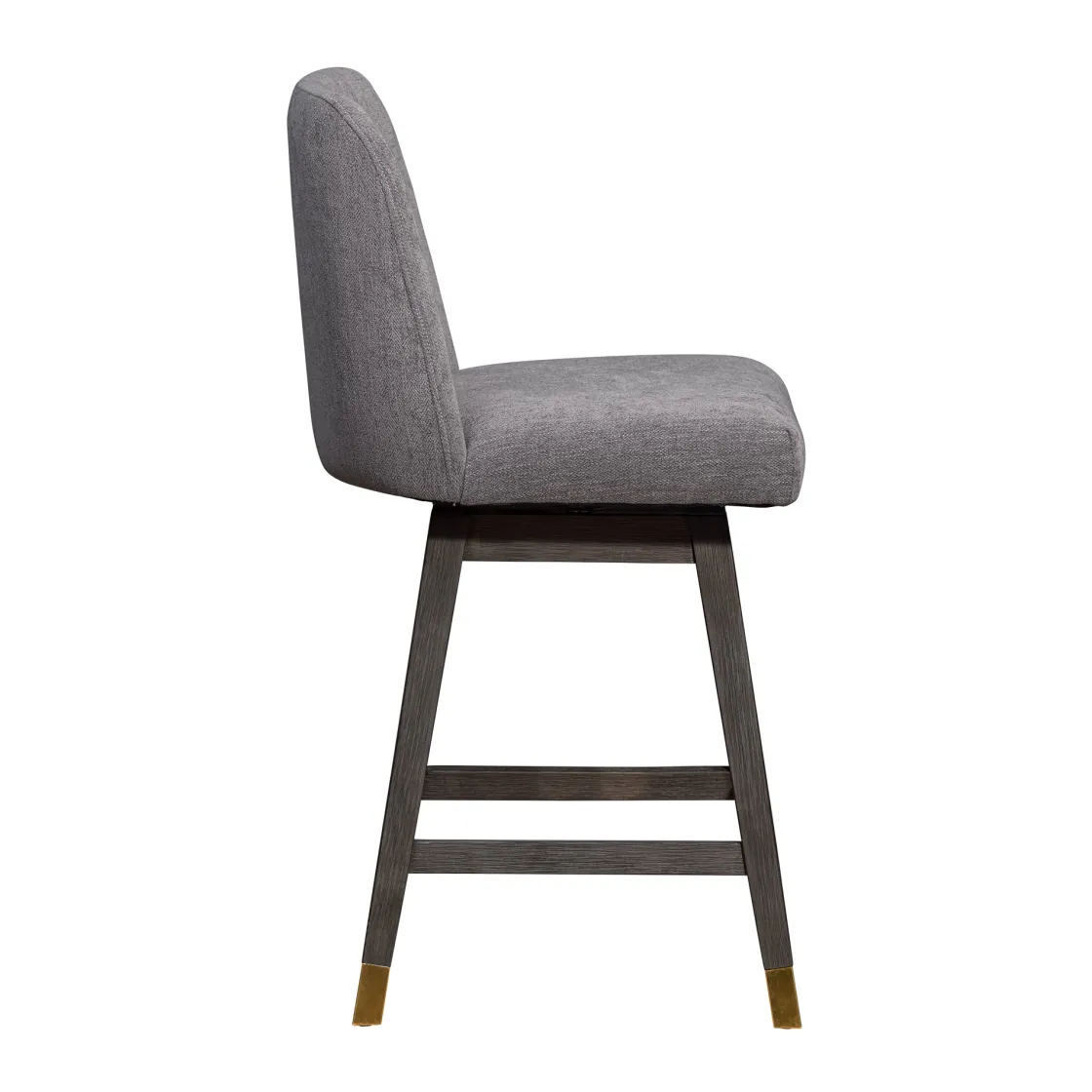 Mor Furniture Amelia Swivel Counter Height Stool In Mocha