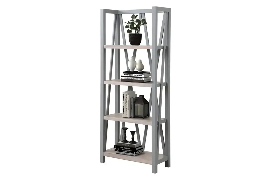 Mor Furniture Americana Bookcase In White