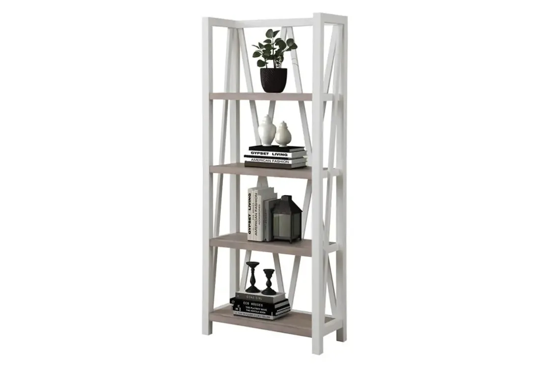 Mor Furniture Americana Bookcase In White