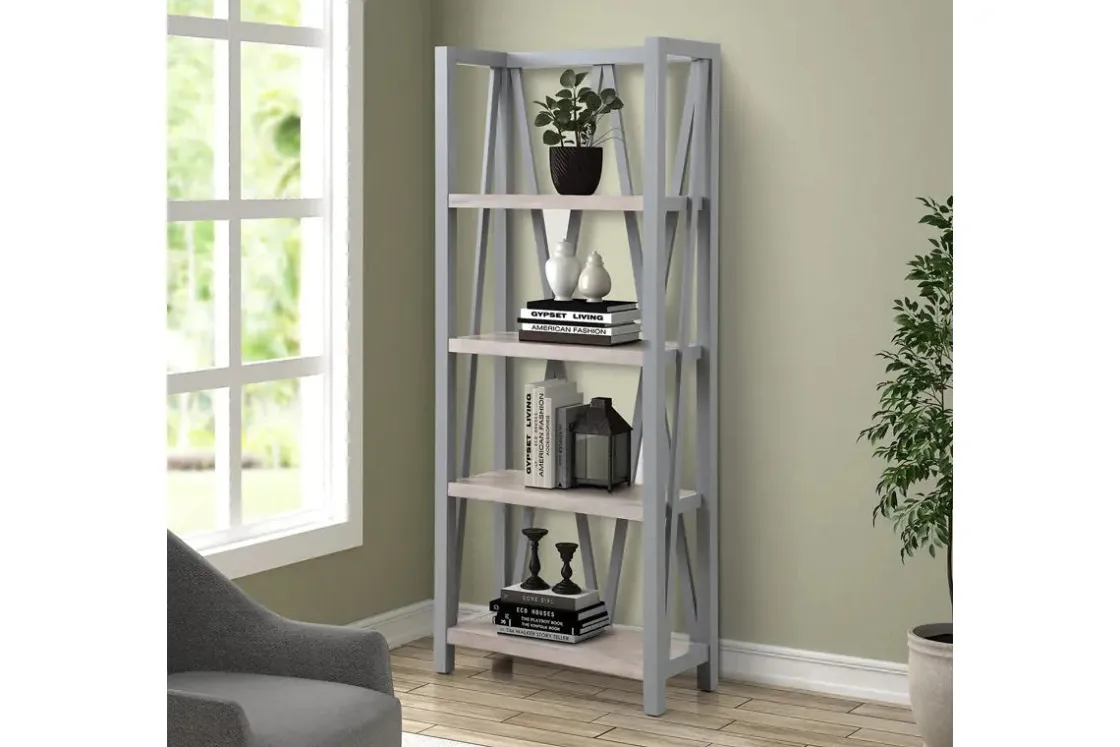 Mor Furniture Americana Bookcase In White
