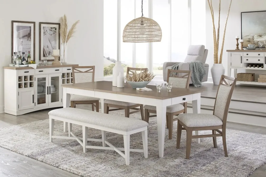 Mor Furniture Americana Dining Table In Cotton