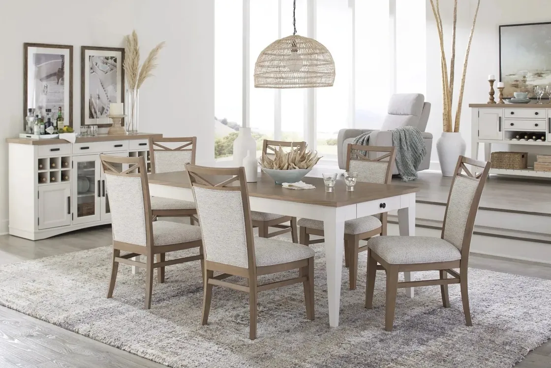 Mor Furniture Americana Dining Table In Cotton