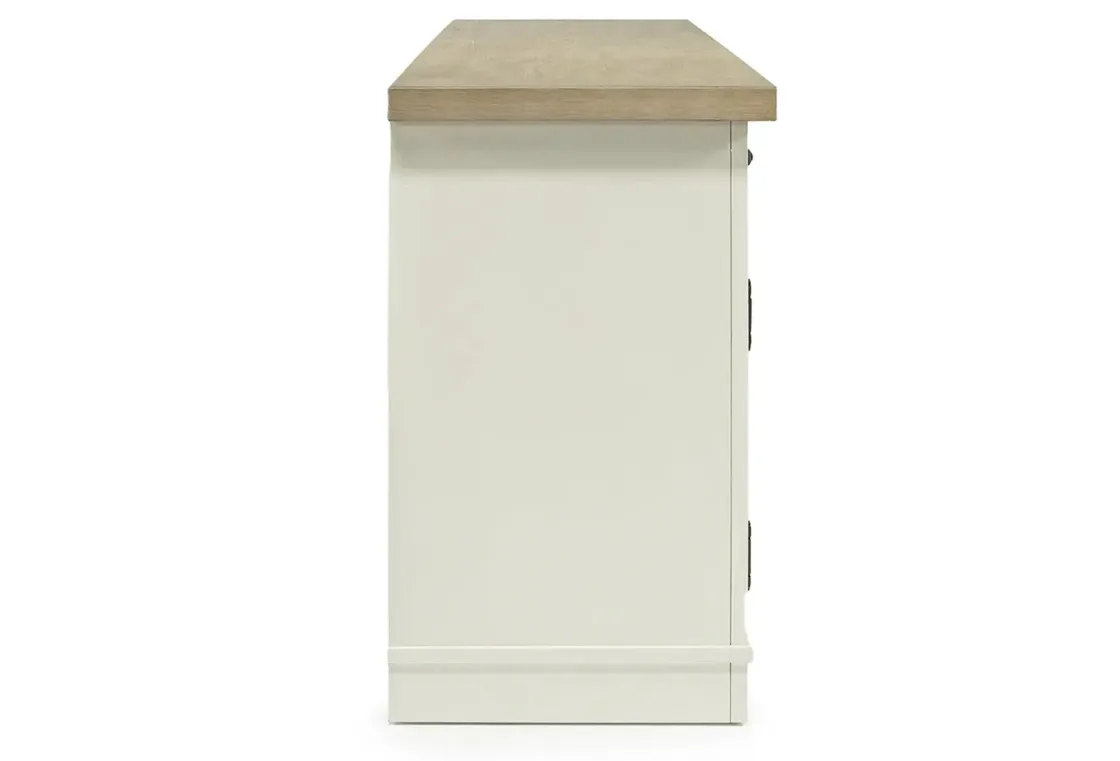 Mor Furniture Americana Media Console In Gray, 63 Inch