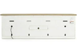 Mor Furniture Americana Media Console In Gray, 63 Inch